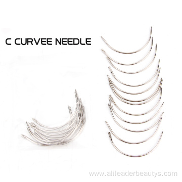 Hair Weaving Sewing C-Shape Needle For Wig Making